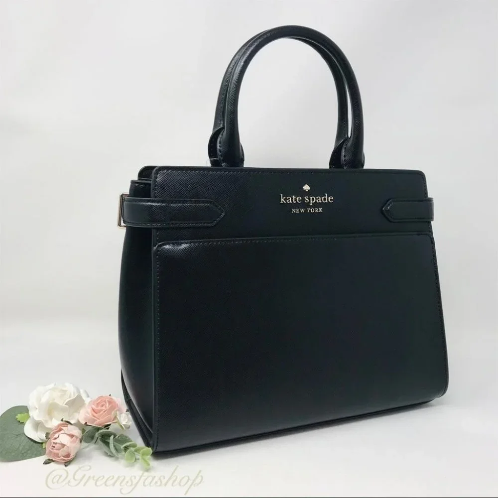 New Kate spade staci medium satchel handbag_4